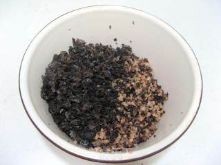 油菜香菇素馅饺子的做法步骤：2