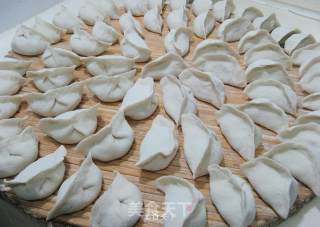 油菜香菇素馅饺子的做法步骤：11
