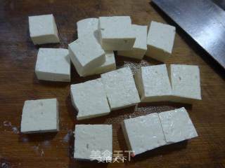 水笋烧豆腐的做法步骤：2