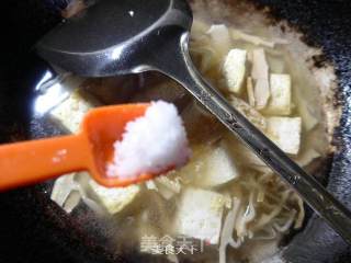 水笋烧豆腐的做法步骤：8