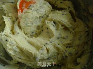 黑芝麻曲奇---酥香美味的下午茶的做法步骤：5