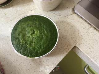 菠菜牛肉块面的做法步骤：1