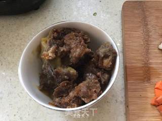 菠菜牛肉块面的做法步骤：5