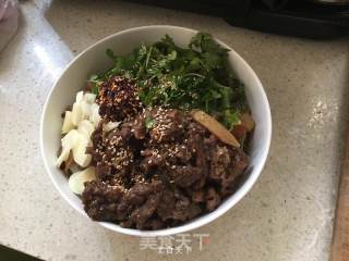 菠菜牛肉块面的做法步骤：15
