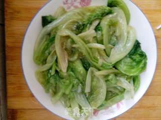 生菜版京酱肉丝的做法步骤：3