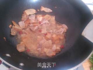 香葱炒肉的做法步骤：5