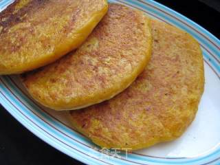 南瓜糯米饼——简单到没朋友的早餐小饼的做法步骤：7