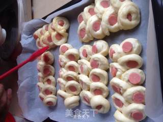 芝士火腿面包--开胃的做法步骤：16
