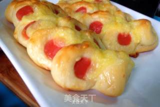 芝士火腿面包--开胃的做法步骤：19