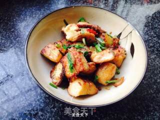 香煎糍粑鱼的做法步骤：4