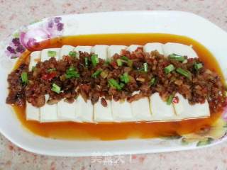 肉末豆腐的做法步骤：5