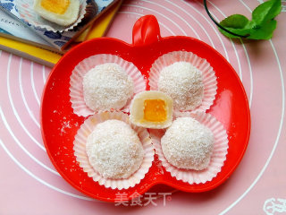 芒果糯米糍的做法步骤：7