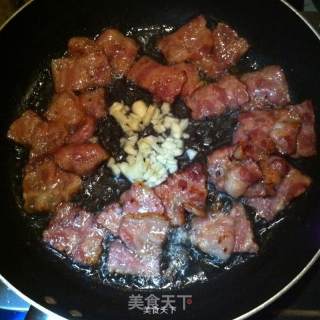 培根炒青椒的做法步骤：4