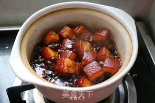 简单做超美味红烧肉的做法步骤：6