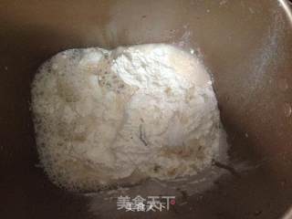 中种蜜豆土司的做法步骤：1