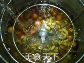 红豆薏米莲子豆浆的做法步骤：7