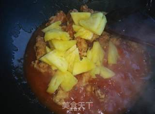 菠萝咕咾肉的做法步骤：9