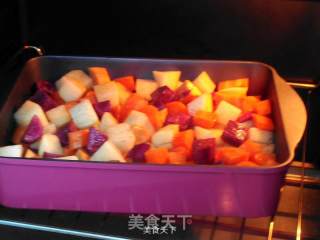 黑椒蔬果丁的做法步骤：5