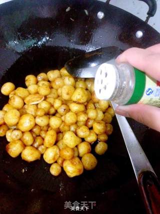 香煎小土豆的做法步骤：7