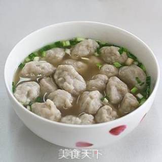 【久尝正】宁都肉撮（肉丸）的做法步骤：1