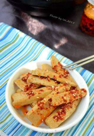 香辣豆干的做法步骤：7