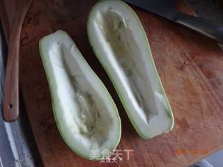 超鲜且无比简单茭瓜水饺的做法步骤：2