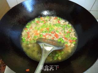 豌豆肉末烧豆腐的做法步骤：6
