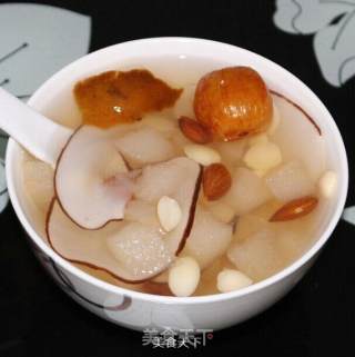 海底椰南北杏糖水的做法步骤：15