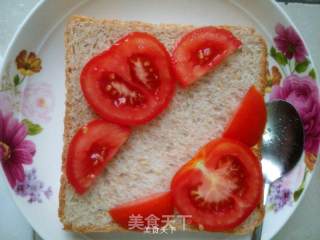 熏烤火腿肠三文治的做法步骤：5