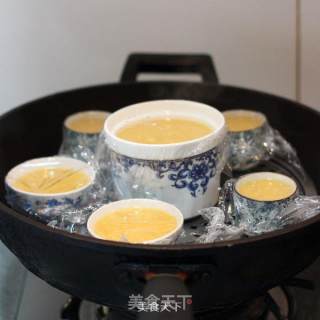 细腻鲜美无法挡-----松茸蛋羹的做法步骤：7