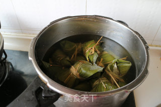 鲜肉粽的做法步骤：19