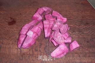 紫薯银耳羹的做法步骤：2