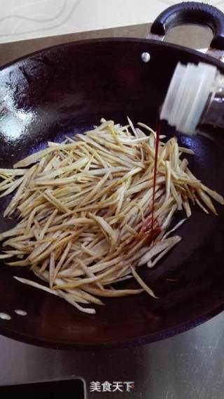 清炒牛蒡的做法步骤：6