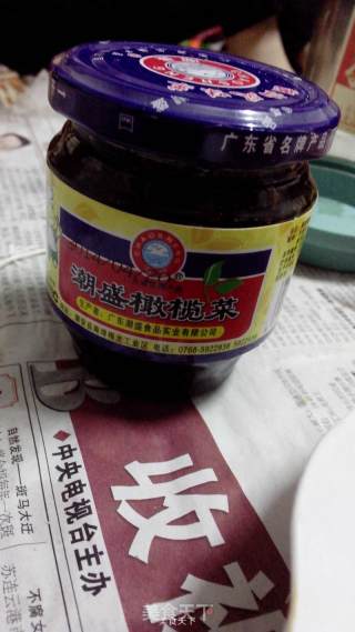 榄菜瘦肉粥的做法步骤：5
