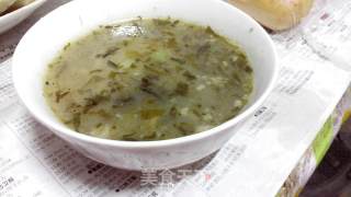 榄菜瘦肉粥的做法步骤：10