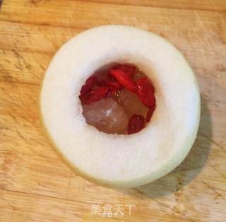 冰糖雪梨的做法步骤：4