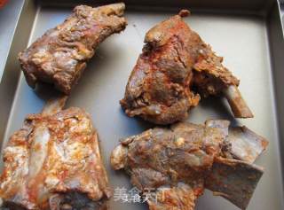 烤奥尔良风味牛肋排的做法步骤：9