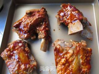 烤奥尔良风味牛肋排的做法步骤：11