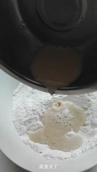 粘米粉牛奶发糕的做法步骤：2