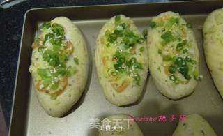 香葱豆渣小餐包的做法步骤：7