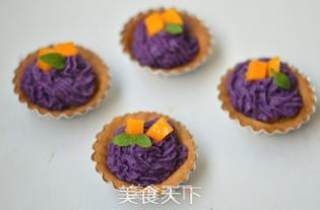 紫薯塔的做法步骤：16
