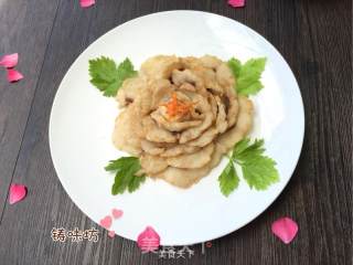 【牡丹鱼片】的做法步骤：24