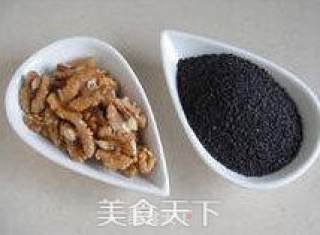 【‬核桃黑芝麻糊】 --- 一抹浓香、一抹回忆的做法步骤：1