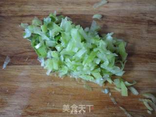 凉粉炒鸡蛋的做法步骤：2