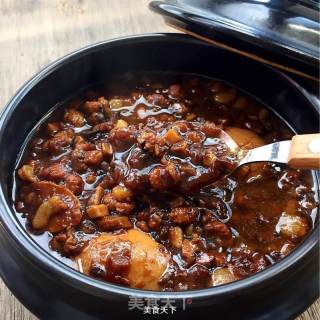 洋葱酥卤肉饭的做法步骤：16