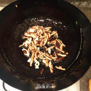 香菇炒青菜的做法步骤：6
