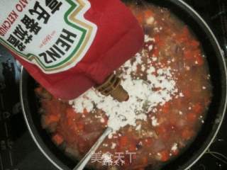 番茄肉酱意大利面的做法步骤：4
