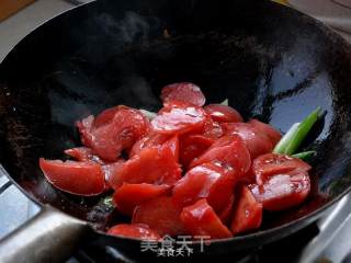西红柿炒鸡蛋—三分钟菜的做法步骤：5