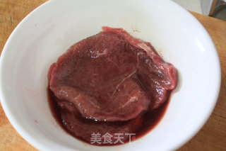 虫草花蚝油牛排的做法步骤：3