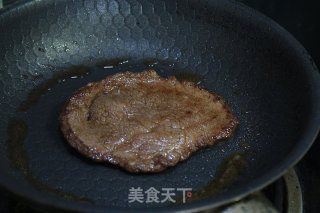 虫草花蚝油牛排的做法步骤：4